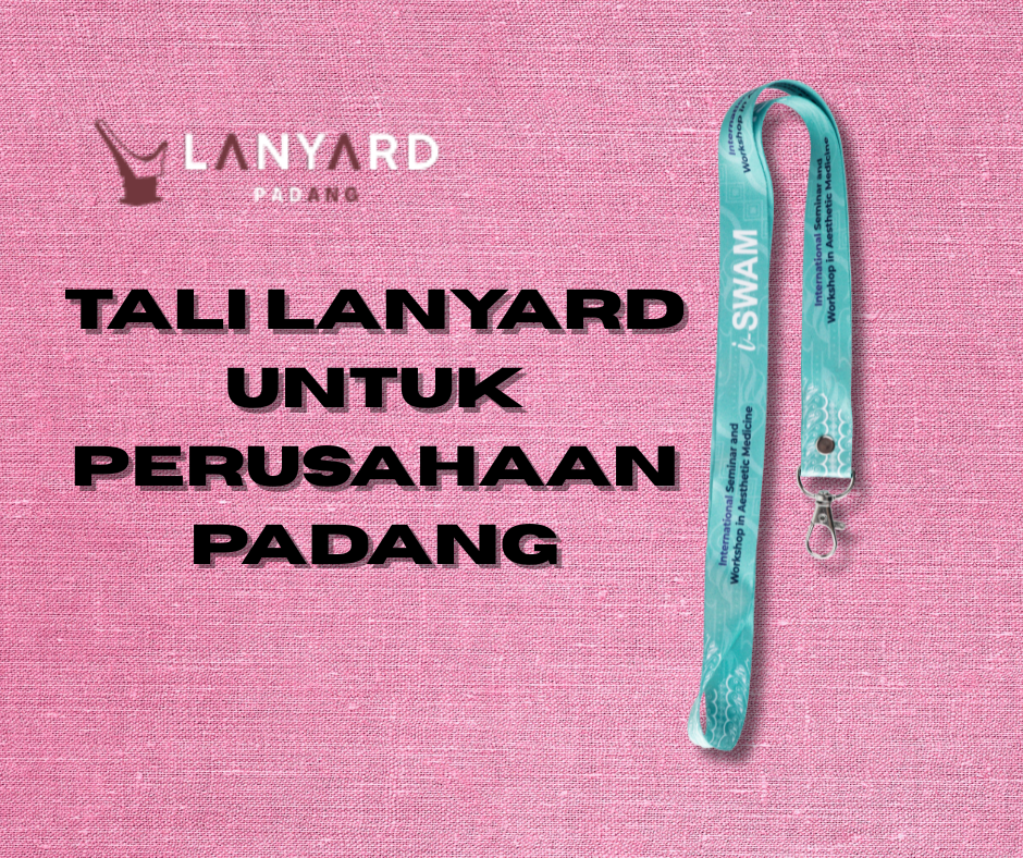 Tali lanyard untuk perusahaan Padang